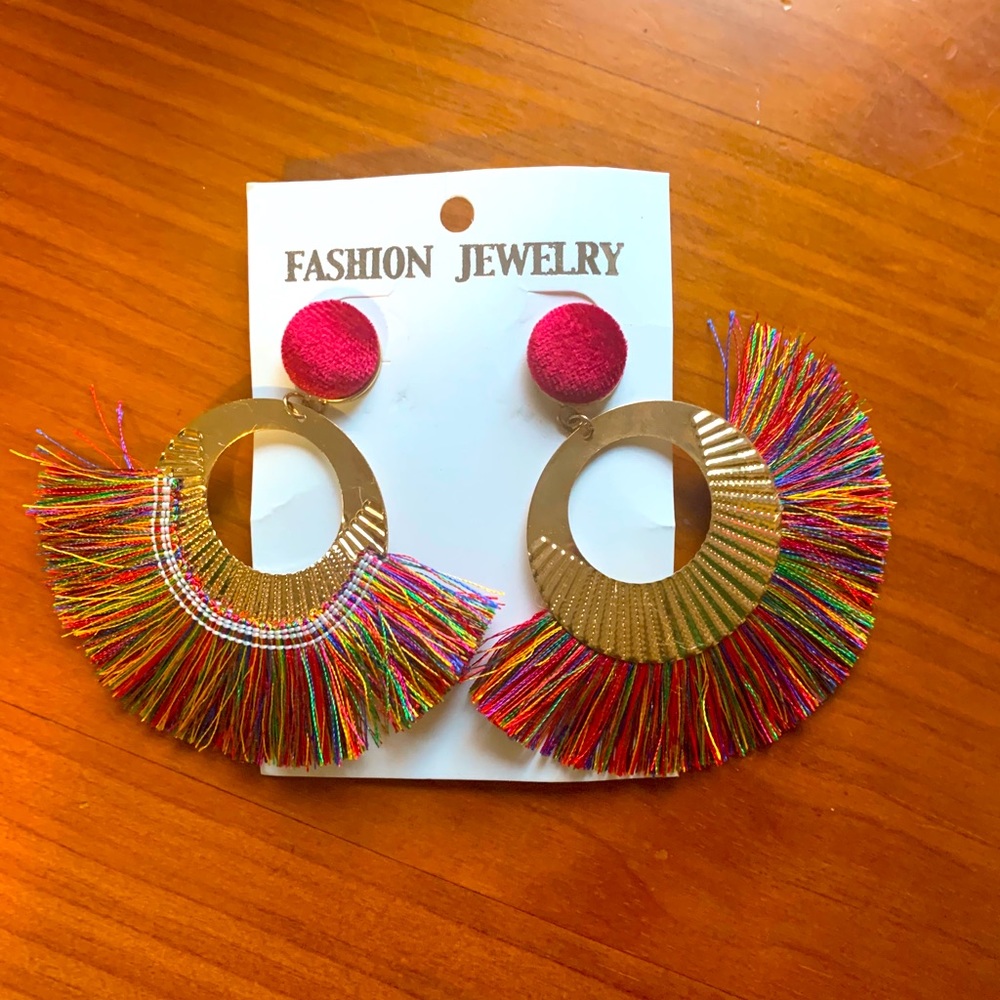 Pierced Hoop Earrings